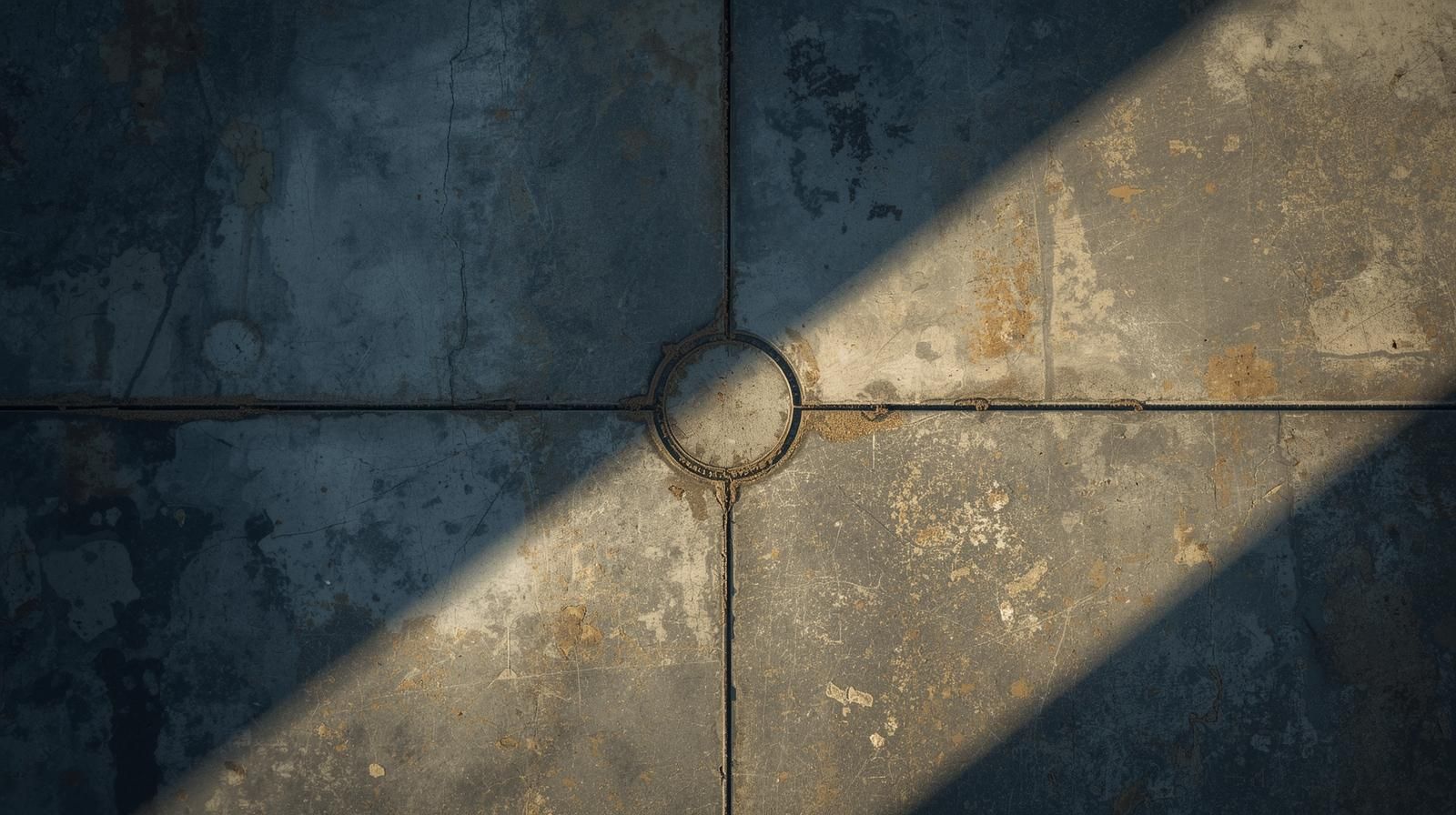 Concrete pour seam