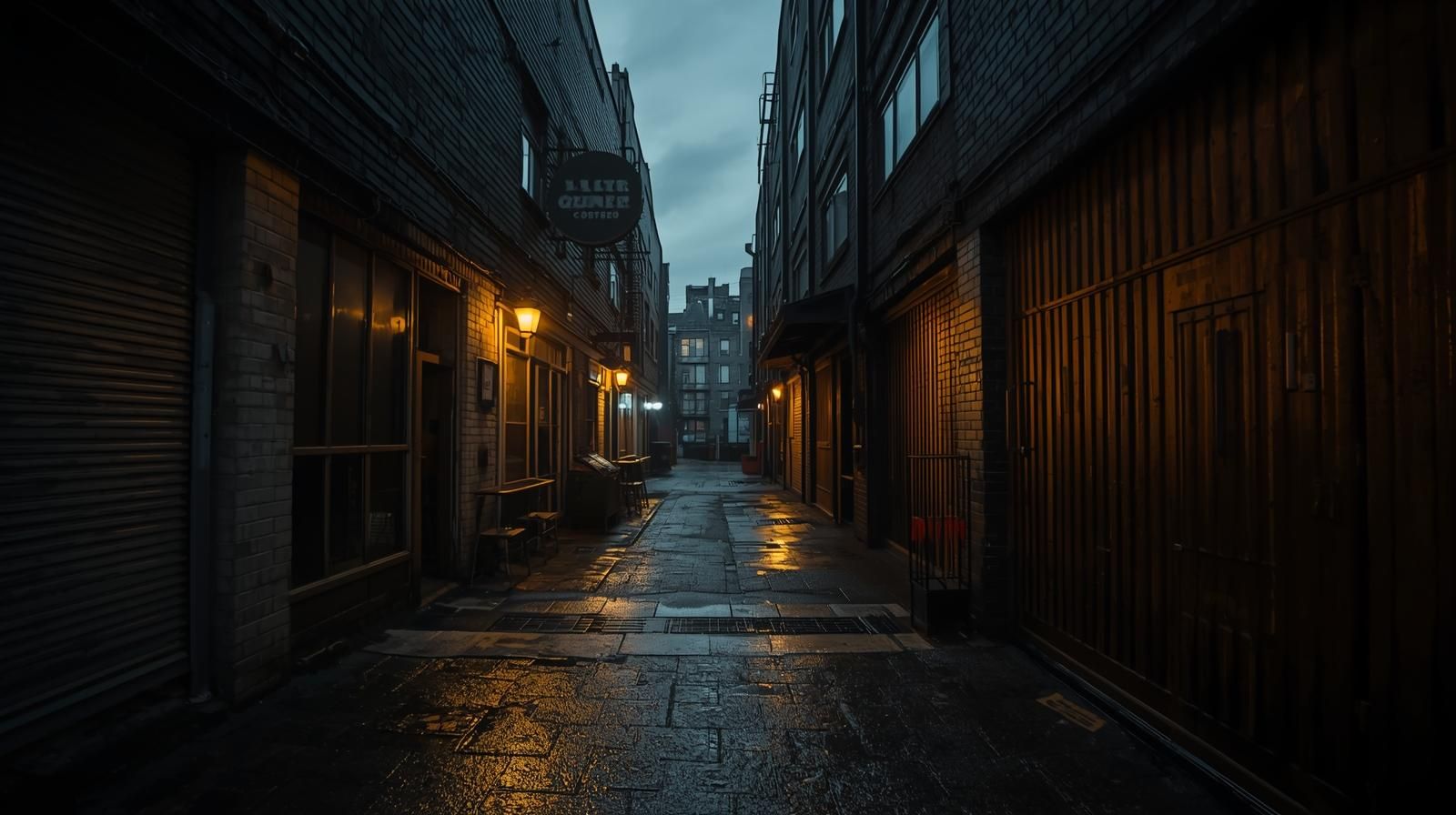Queue at dawn