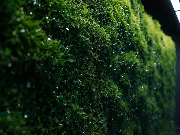 Living moss wall