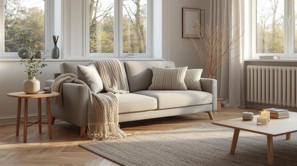Scandinavian Warmth in Modern Living Rooms
