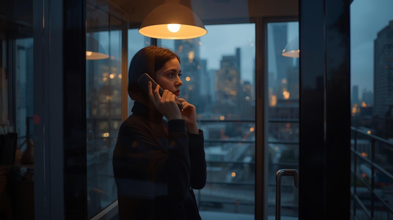 Phone booth call