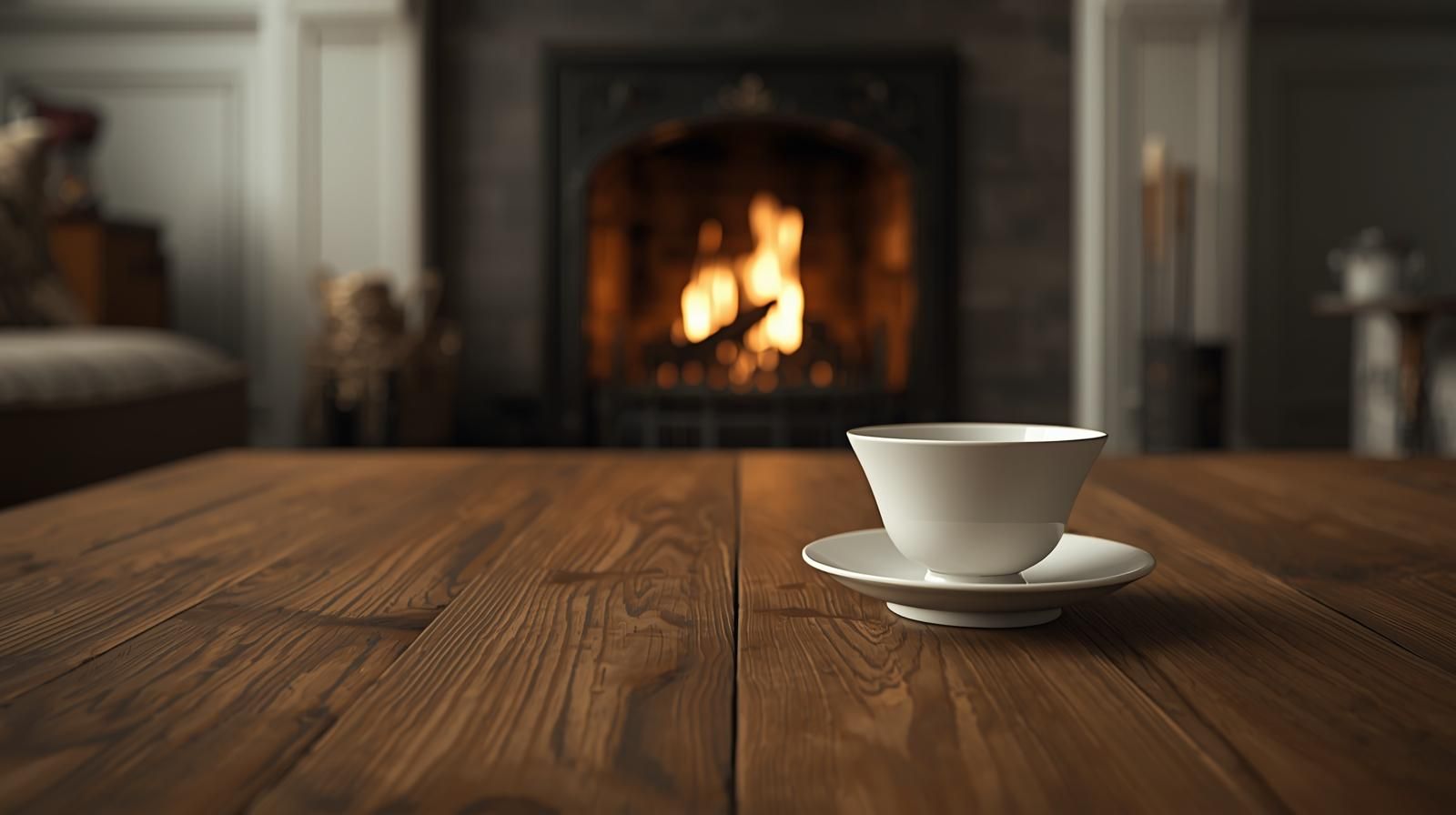 Tea by the fire