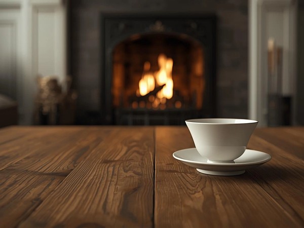 Tea by the fire