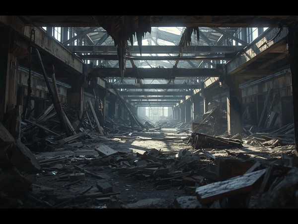 Before: Fire damage