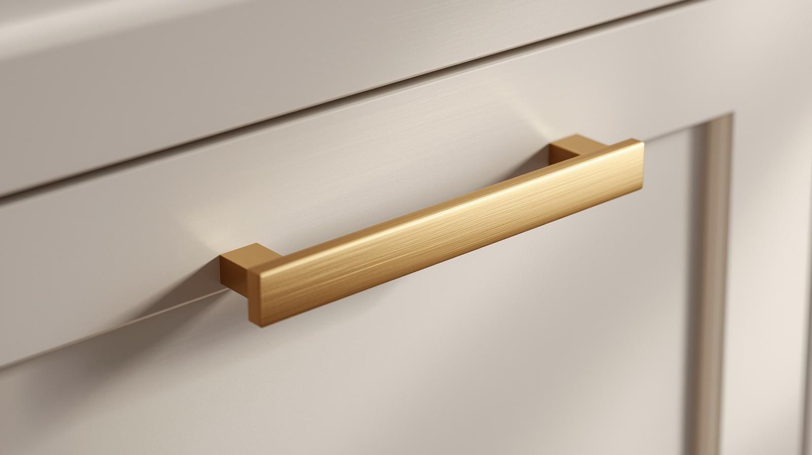 Brass hardware close-up