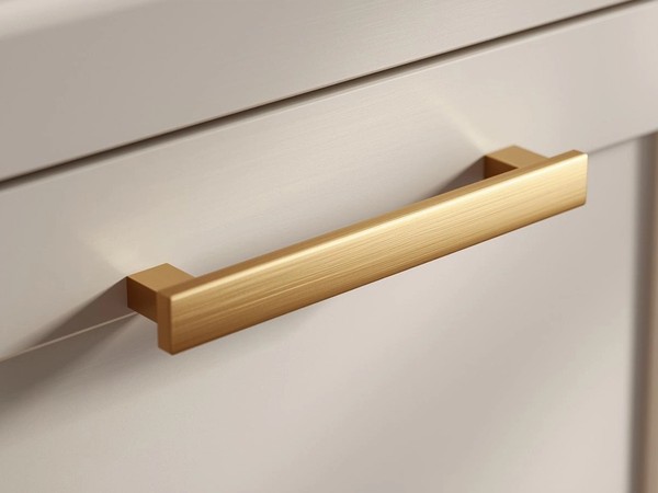 Brass hardware close-up