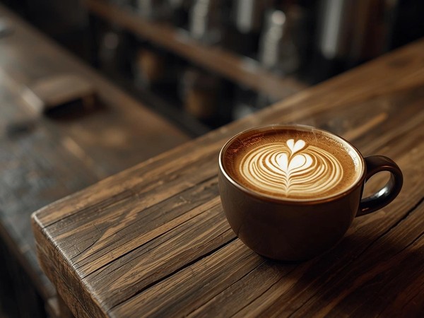 Flat-white pour