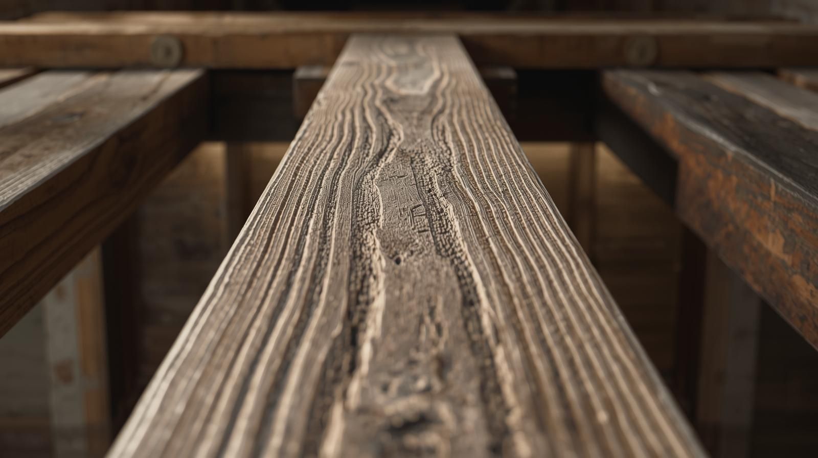 Beam patina