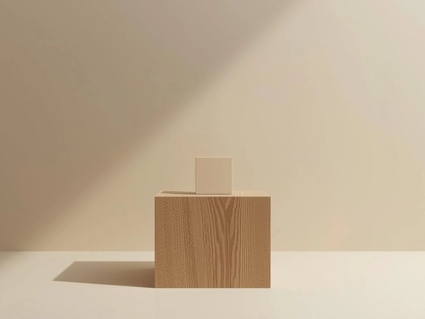 Oak plinth
