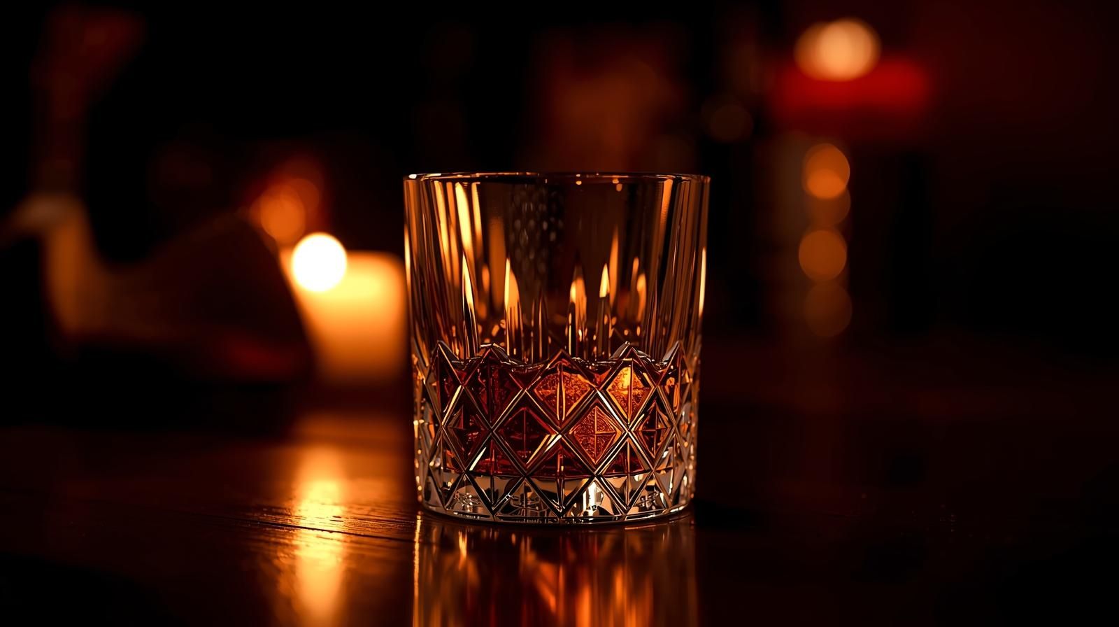 Evening whisky