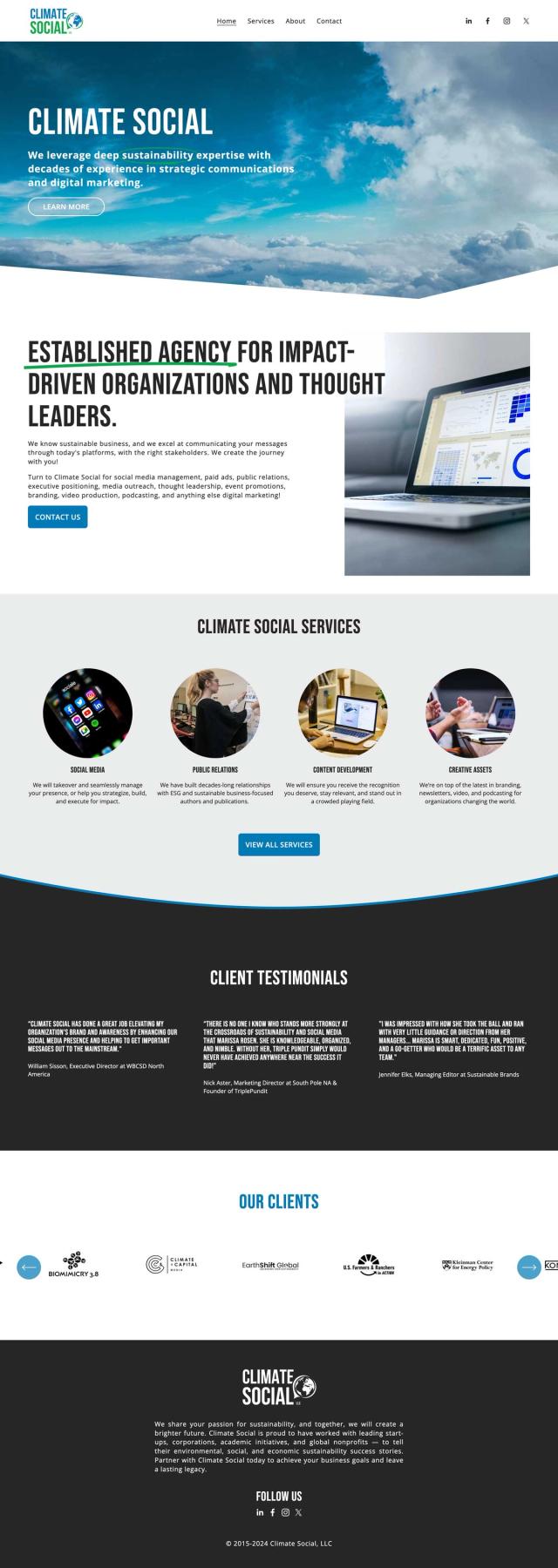 Climate Social Marketing project image