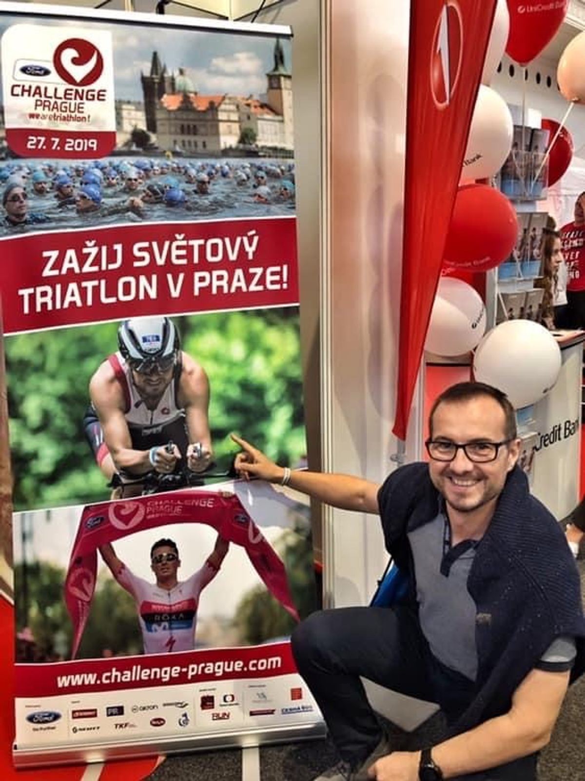 Triathlon coach Dalibor Smažinka