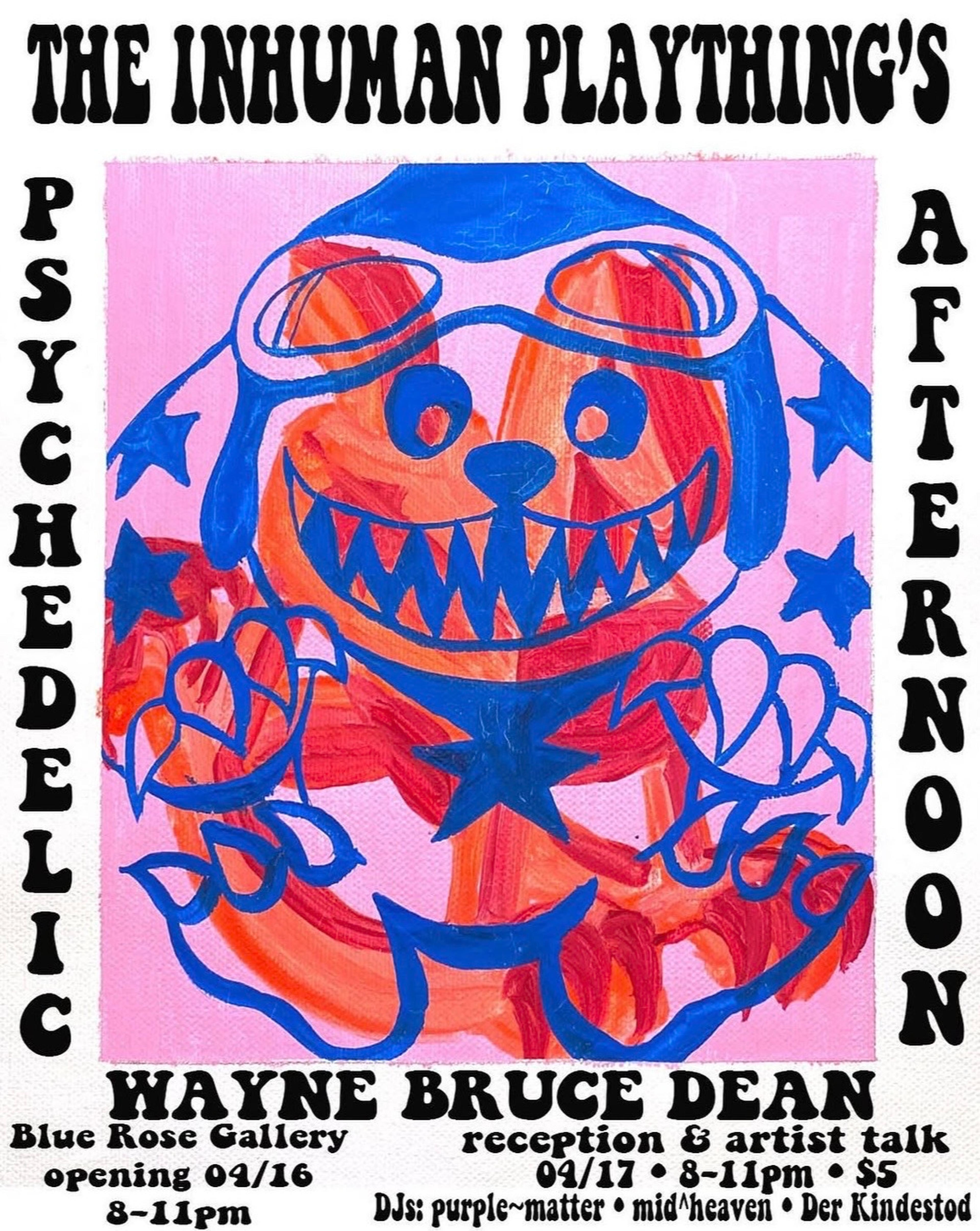 The Inhuman Playthings Psychedelic Afternoon