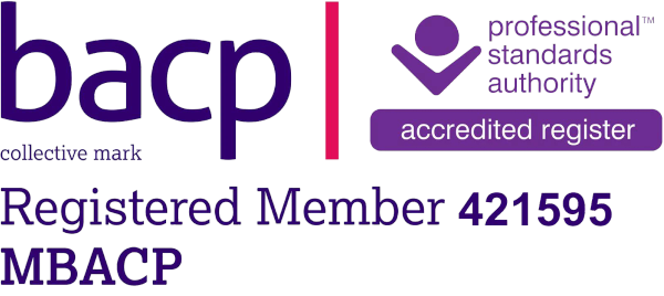 BACP Registered Member 421595 MBACP, Professional Standards Authority accredited register