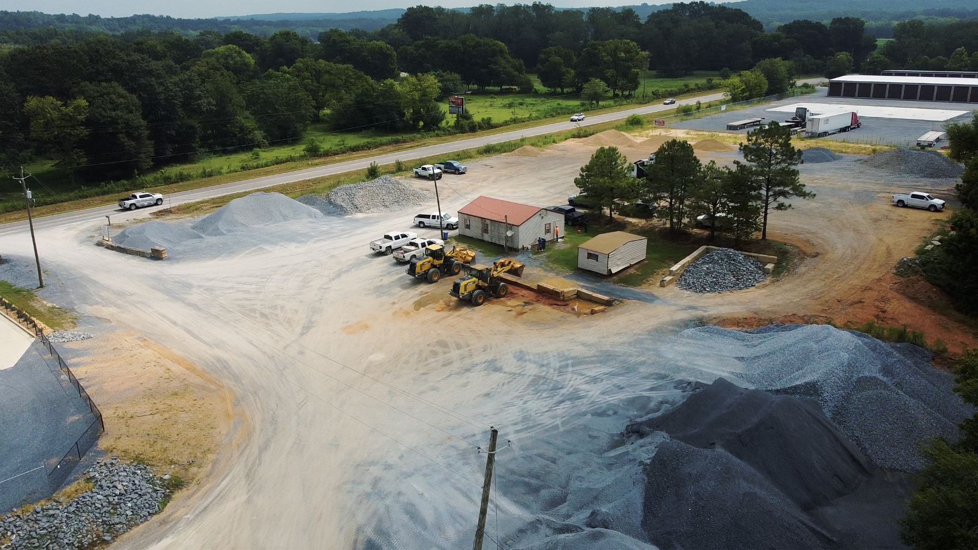 A bird's eye view of our shop