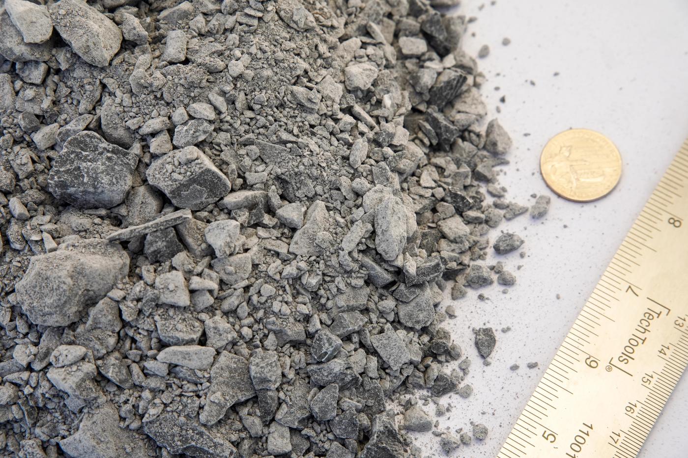825A 3/4 Inch Crusher Run Limestone