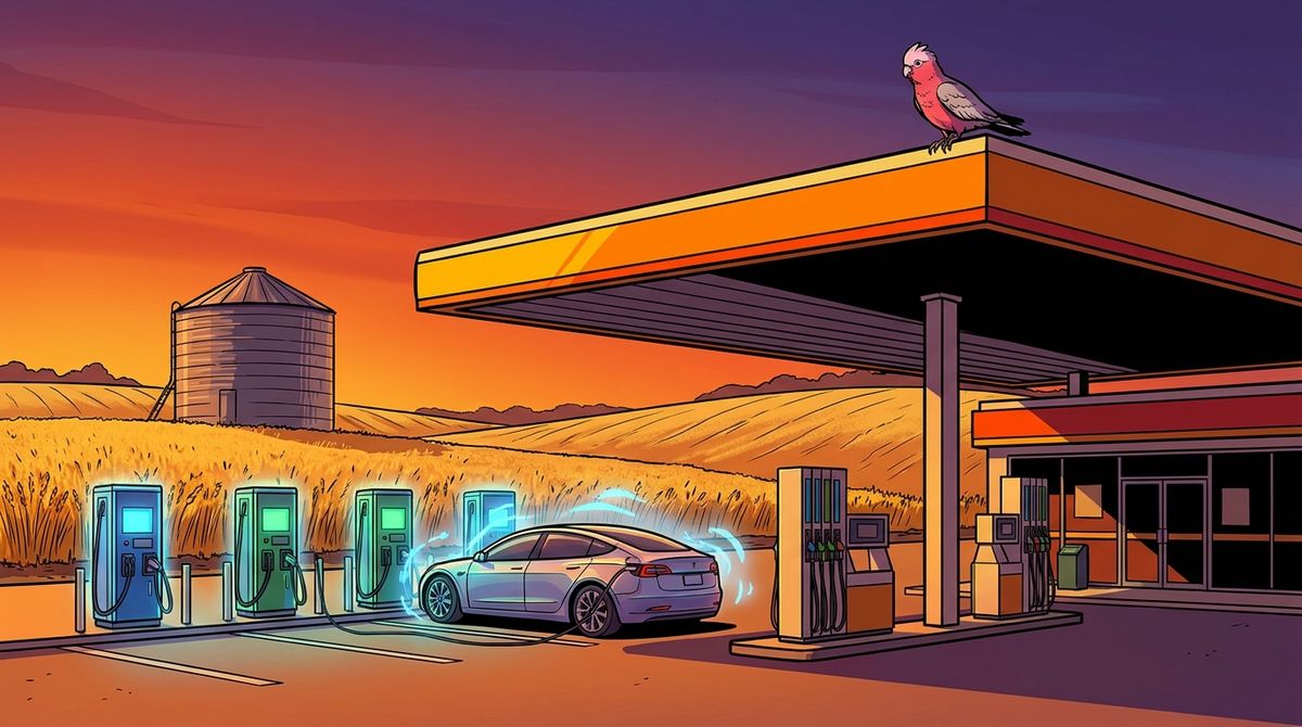 Ampol's $225m Evie takeover: what charging consolidation means for regional EV drivers