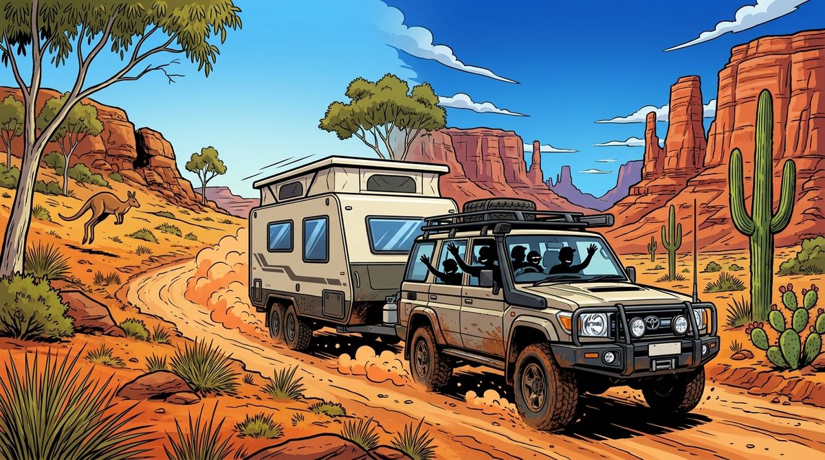 Aussie-Built Dream Haven Familia Takes on America: The Compact Family Off-Road Caravan, Explained