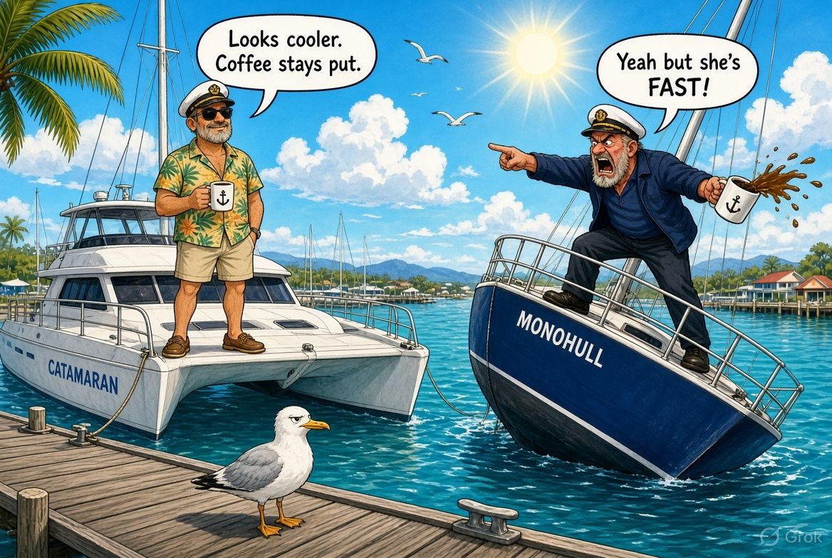 Catamaran vs Monohull: Which Hull Type Is Right for You?