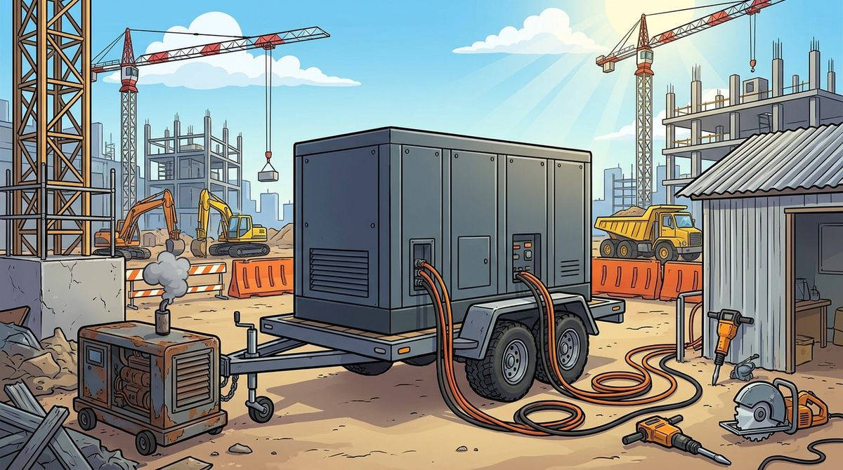 Diesel-Free Site Power: The Battery Trailer Replacing Generators on Australian Job Sites