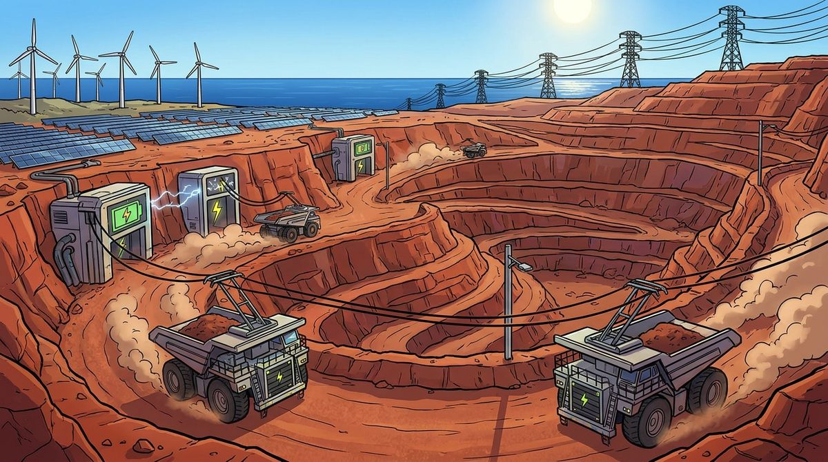 Always be charging: how Fortescue plans to run electric haul trucks BHP says can't work