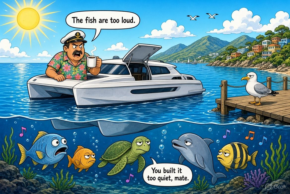 How Quiet Electric Boats Protect Marine Life