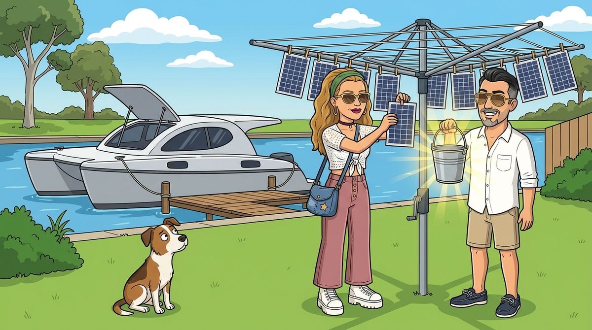 Solar Panels on Boats: Can You Run a Catamaran on Sunshine?