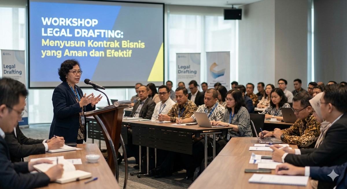 Undangan Terbuka: Workshop Legal Drafting "Menyusun Kontrak Bisnis yang Aman dan Efektif"