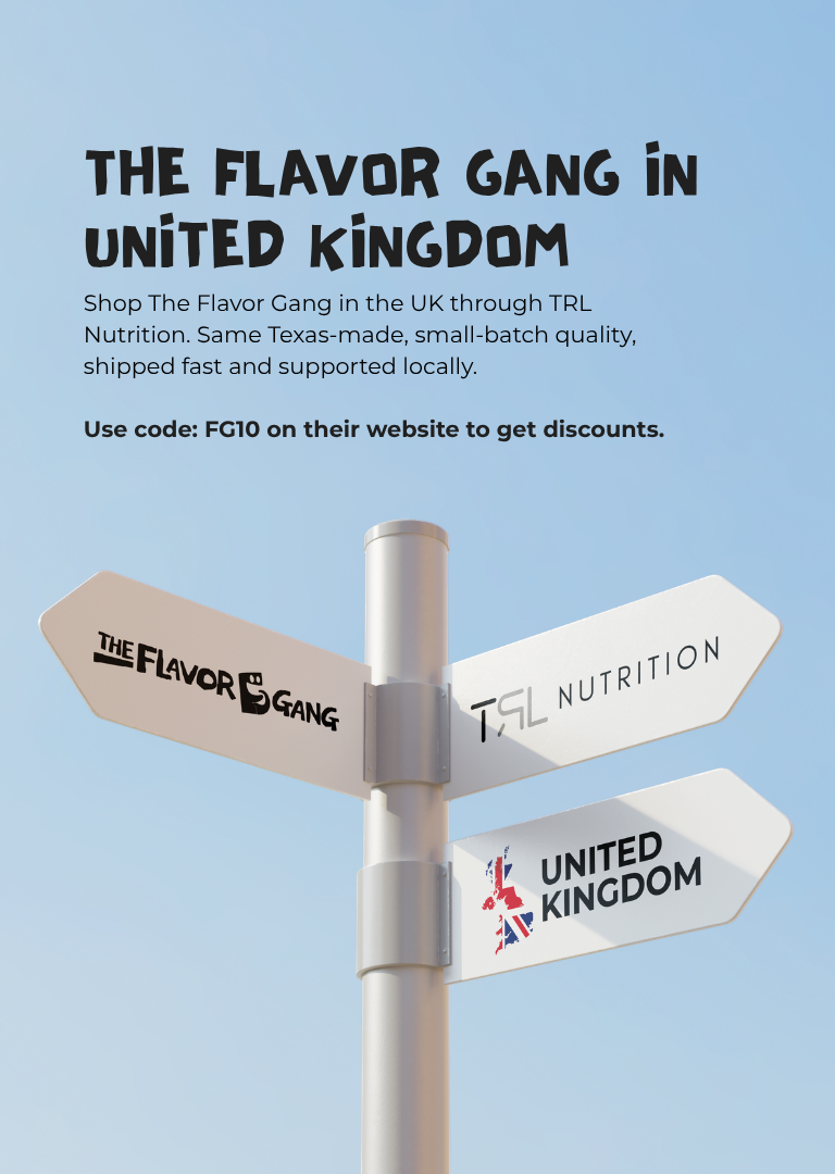 The Flavor Gang promo banner