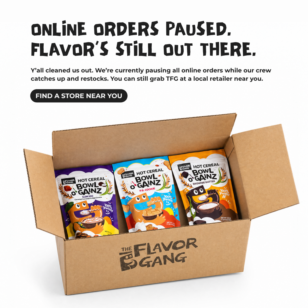 The Flavor Gang promo banner
