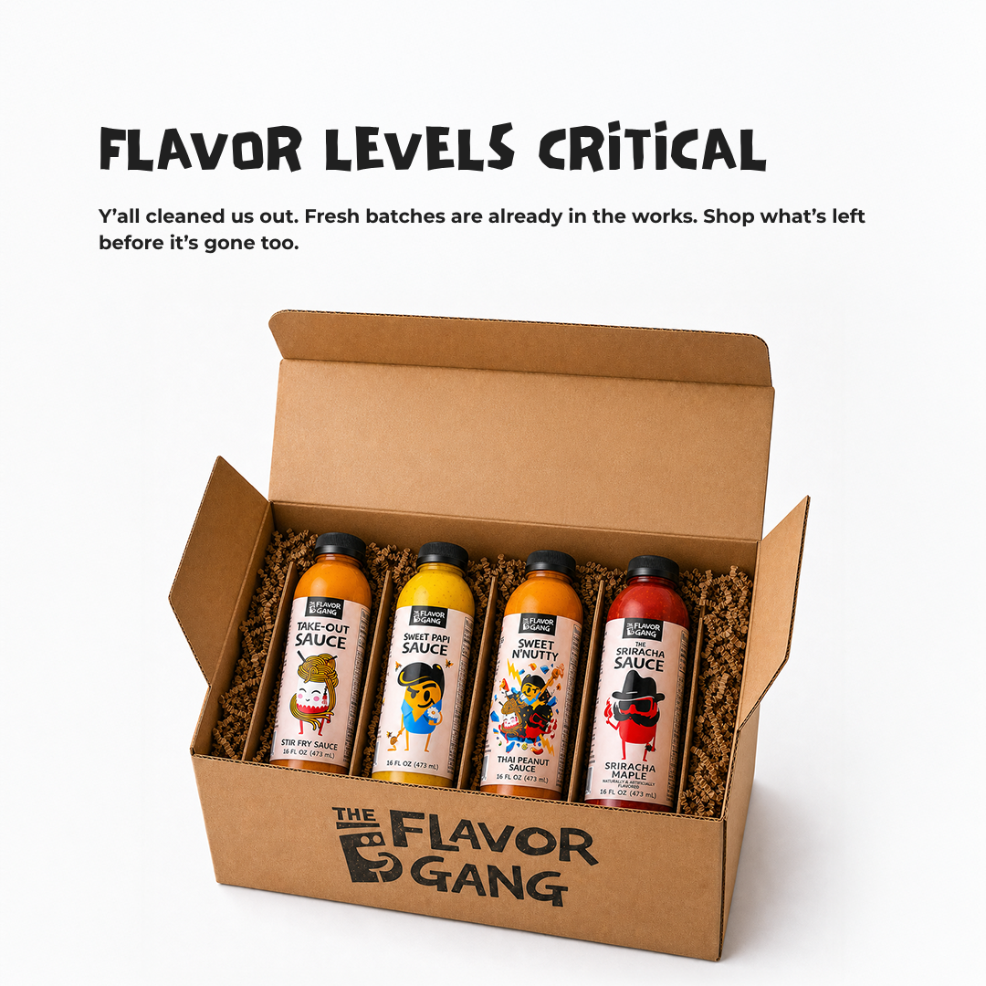 The Flavor Gang promo banner