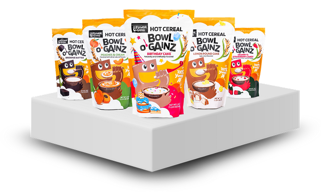 The Flavor Gang Sauces and Bowl O' Gainz