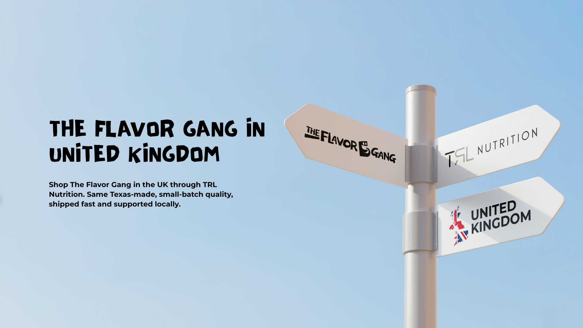 The Flavor Gang promo banner