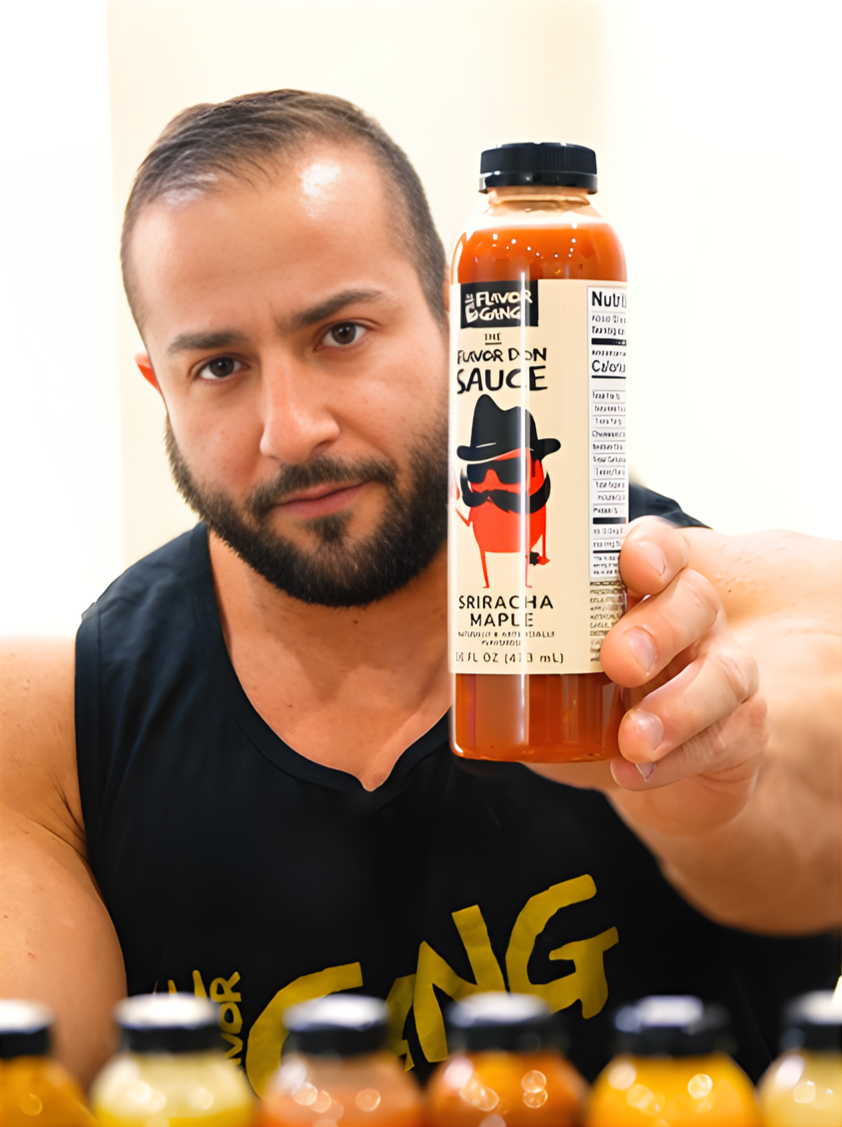 Athlete with Flavor Gang product
