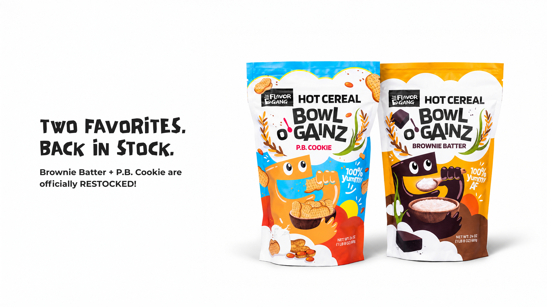 The Flavor Gang promo banner