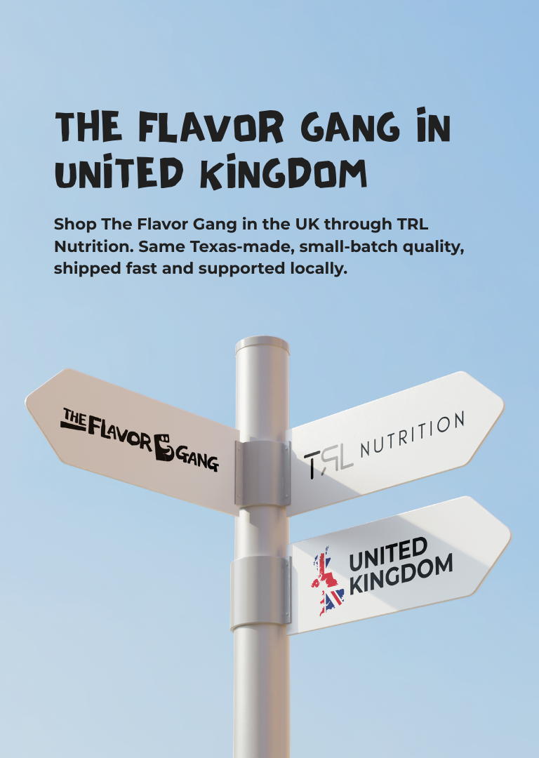 The Flavor Gang promo banner