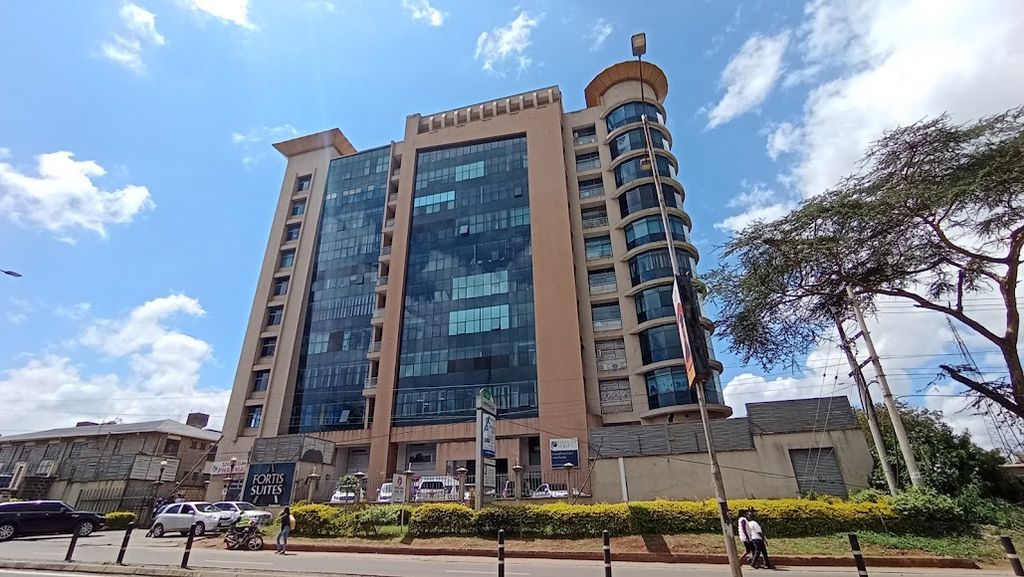 building from low perspective