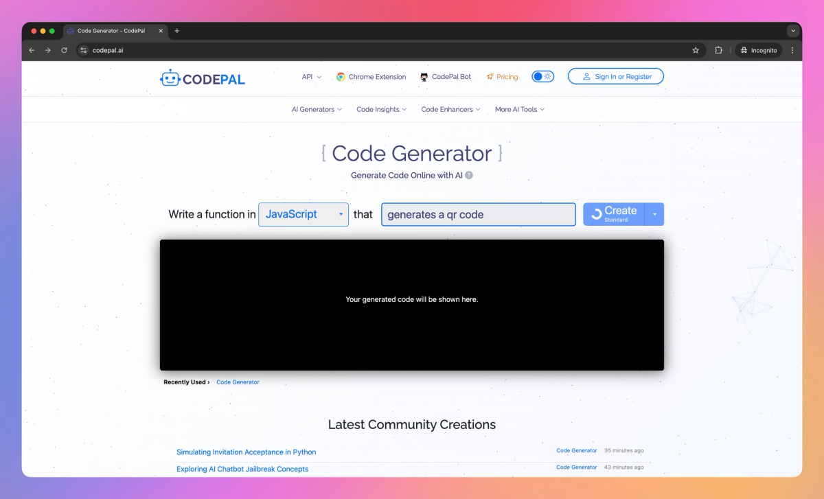CodePal.AI screenshot