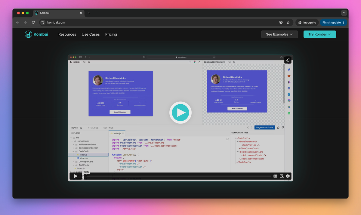Kombai screenshot #2