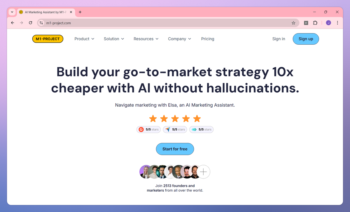 AI Marketing Assistant screenshot #1