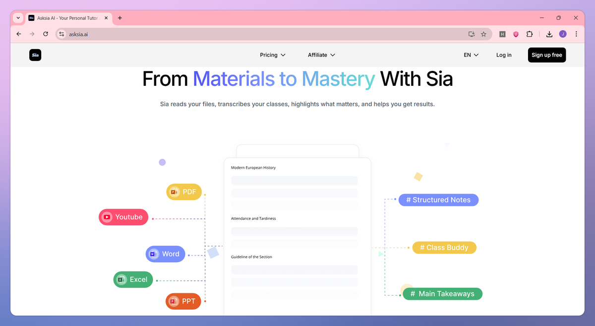 AskSia screenshot #2