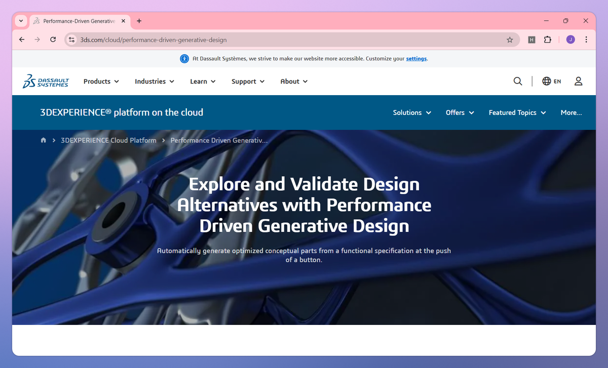 Performance Driven Generative Design screenshot #1