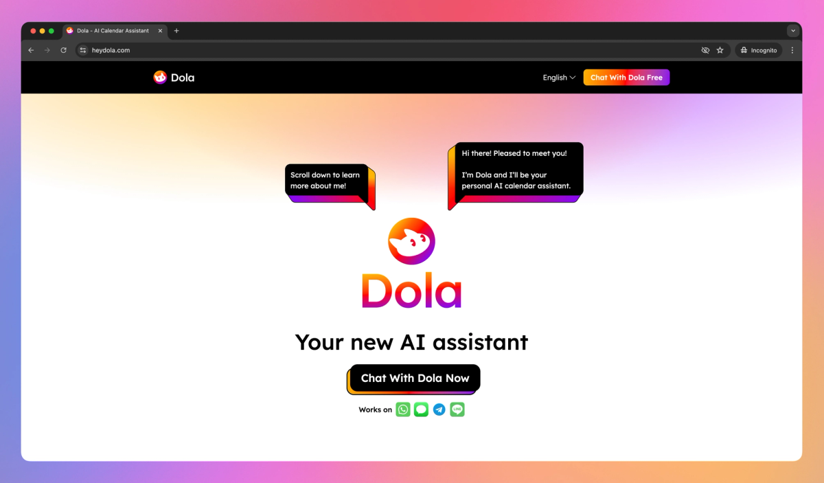 Dola screenshot #1