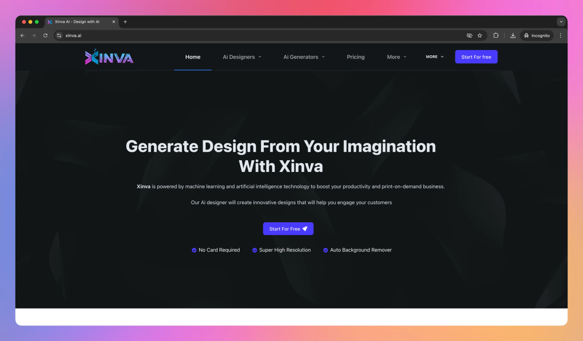 Xinva screenshot #1