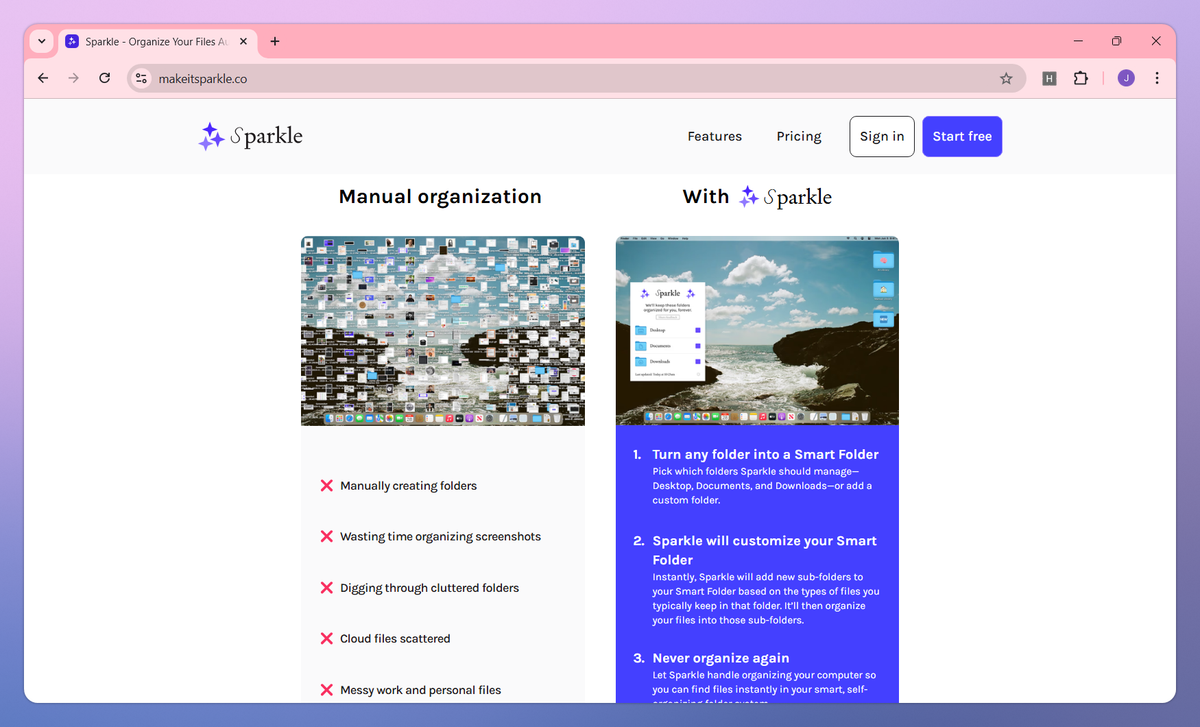 Sparkle screenshot #3