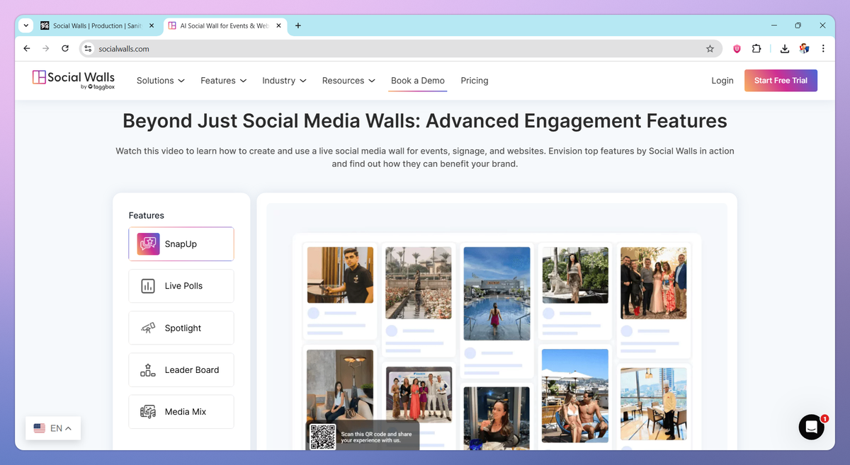 Social Walls screenshot #3