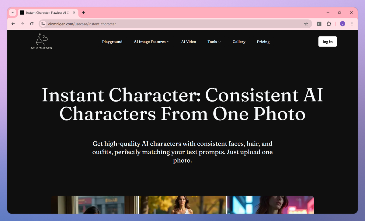 Instant Character screenshot #1
