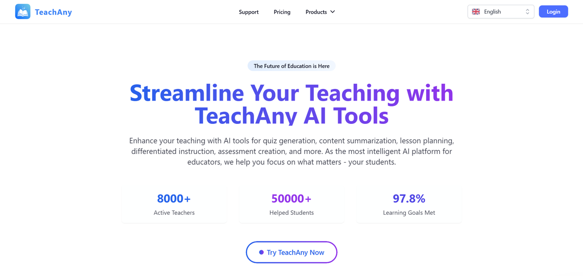 TeachAny screenshot #1