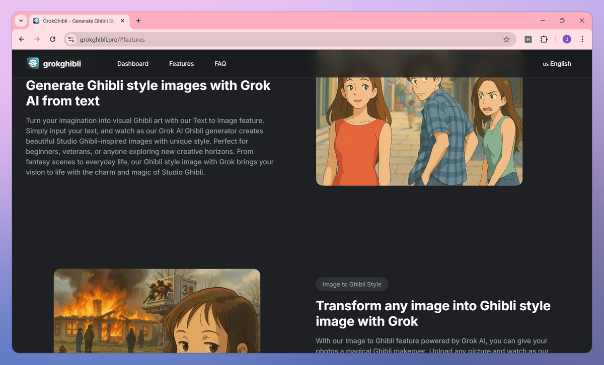GrokGhibli screenshot #2