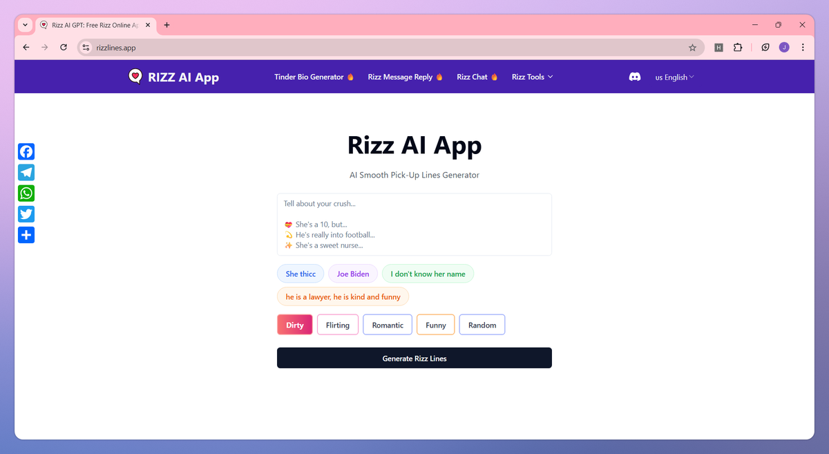 Rizz AI screenshot #1